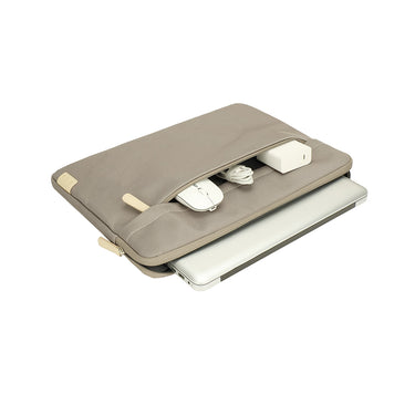 AGVA 15.6-16'' Muse Laptop Sleeve - Taupe