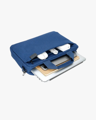 AGVA 13.3-14.1'' Collins Briefcase - Blue