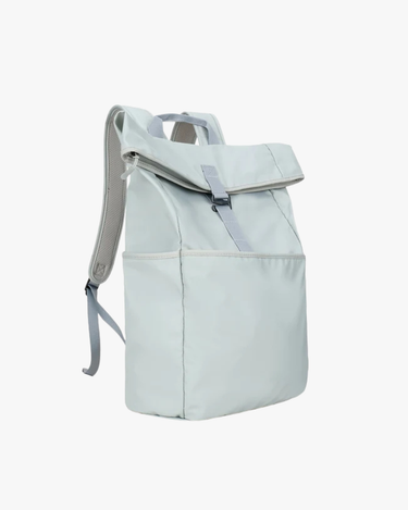 AGVA 14.1" Rollable Travel Laptop Backpack - Light Grey