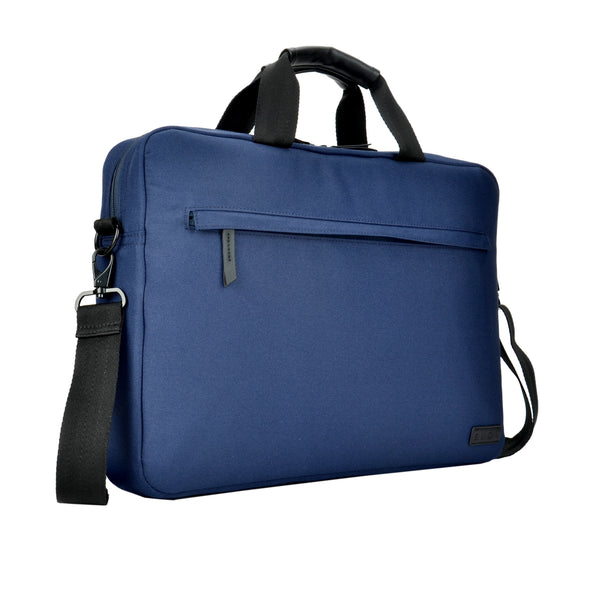 EVOL 15.6'' Recycled Laptop Briefcase Navy