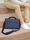 EVOL 13.3-14.1″ Recycled Slimline Laptop Briefcase Navy